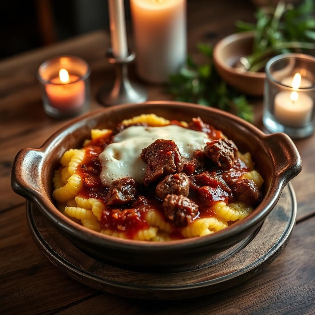 Polenta concia tradizionale